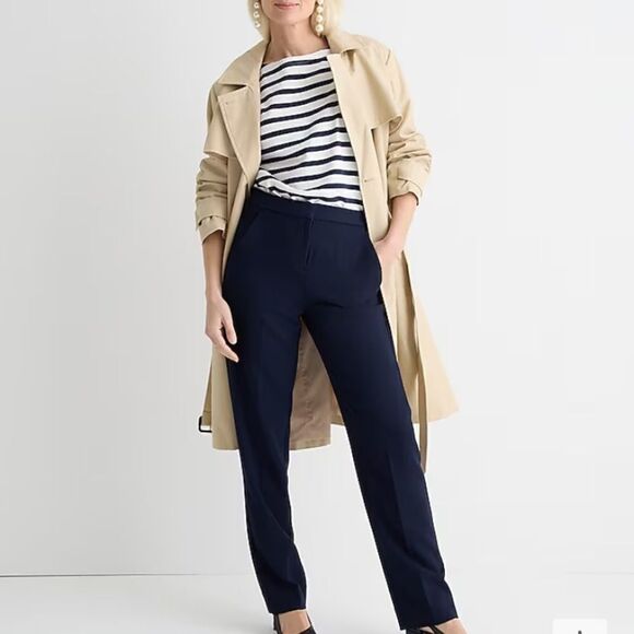 J.Crew Kate straight-leg pant in four-season stretch - Picture 1 of 7